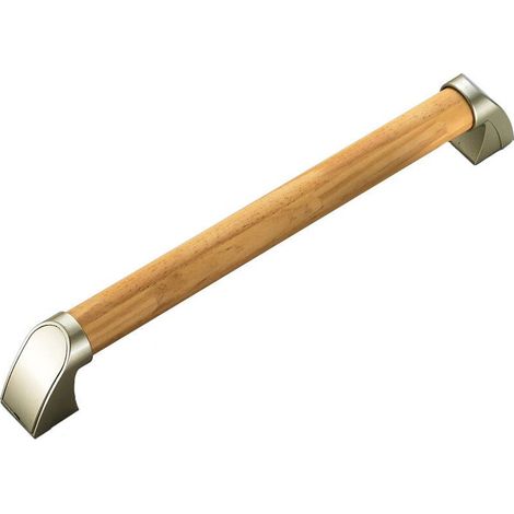 Barres d'appui pour baignoire et douche monobloc pour personnes âgées Poignée de douche Main courante en bois pour escalier Support de sécurité extérieur Main courante 44cm pour personne à mobilité ré (1/5)