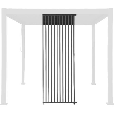 sweeek - Vertikale Lamellenwand 100cm für Pergola Triomphe