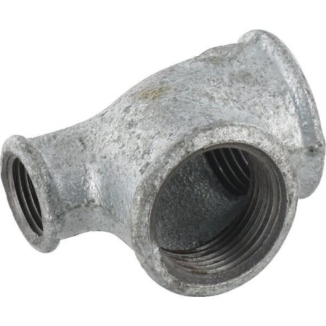Pieza T galvanizada 1"x1/2" UNIVERSAL FG1301L1M12R