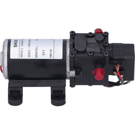 Haute pression d'atomisation automatique intelligente de la pompe à diaphragme 7.0L/MIN de C.C de DC48V 120W