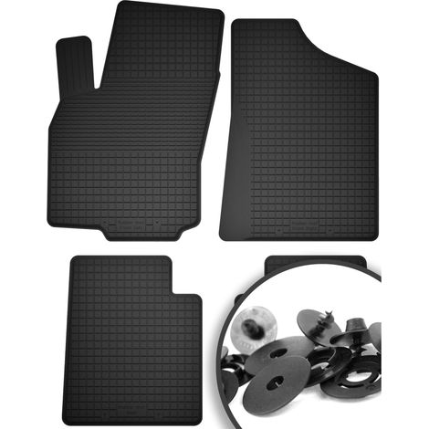 Gummimatten + Stopper für: Jeep Compass II MP SUV (ab 2017)