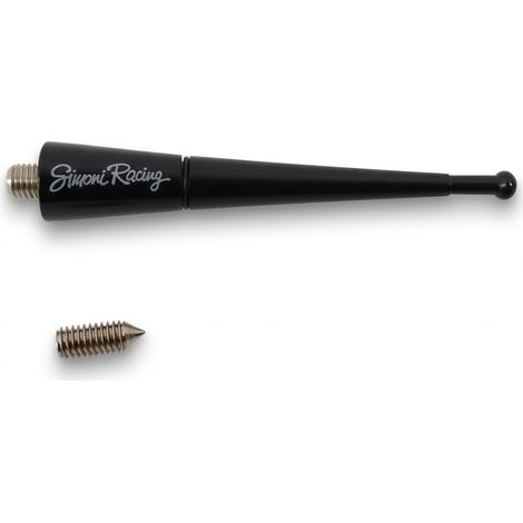 SIMONI RACING - Antenne de voiture courte - Universelle avec adaptateur - Look sport compact - Voir photos (1/3)