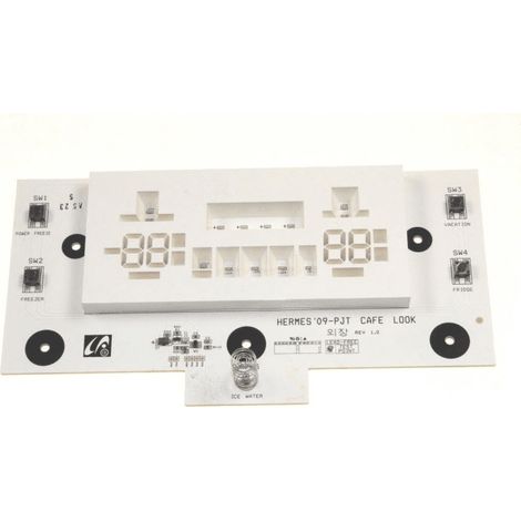 PLATINE DE COMMANDE AFFICHEUR HERMES POUR REFRIGERATEUR SAMSUNG - DA41-00637A (1/2)
