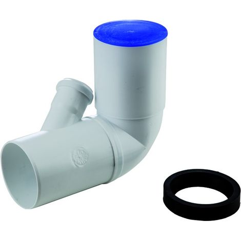 CURVA WC PROLUNGATA AD INNESTO IN PP CON ATTACCO ORIENTABILE SERIE ED TECH ø90/50   WAVIN ITALIA S.P.A.