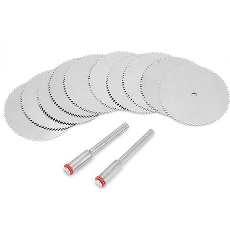 10 Disques de Coupe en Acier Inox pour Meuleuse d'Angle, Lames de Scie circulaire pour Métal (1/5)