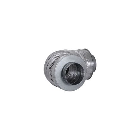 Silencieux acoustique flexible SLEFD - 25 mm - 160 x 600 mm