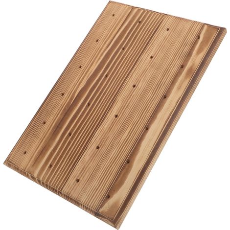 Présentoir à Cake Stable et Facile à Entretenir en Bois Naturel avec 24 Trous pour Tables de Desserts et Réunions (1/5)