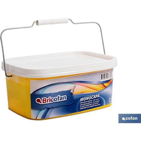 Vernice Plastica Monostrato Gialla (2,5 Lt)