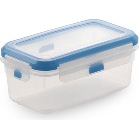 BPA-freie rechteckige „Super Lock“-Lunchbox mit auslaufsicherem Deckel 17x11,5x7,2cm (680ml Fassungsvermögen)