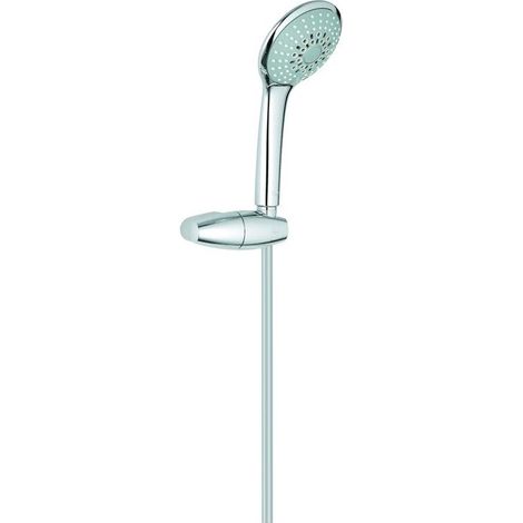 Grohe Euphoria - Wandhalterset Champagne 110, Halter und Schlauch, 3 Strahlarten, Chrom 27355000 (1/5)