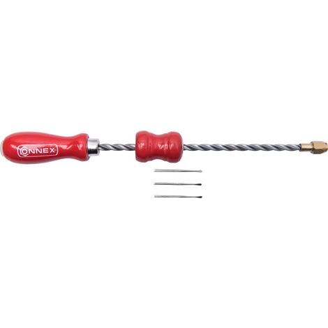 Drillbohrer mit 3 Einsätzen Gewindeschneider (1/5)
