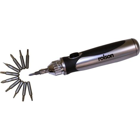 Cacciavite multiuso/giravite di precisione 10 inserti bits con cricchetto 20 denti