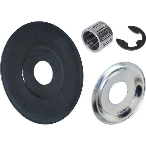 Kit de rondelle, circlip et roulement à aiguilles pour pignon d'embrayage, pour Stihl MS180 MS170 018 017 Tronçonneuse, 1121 162 1001, 0000 958 1022 (1/5)