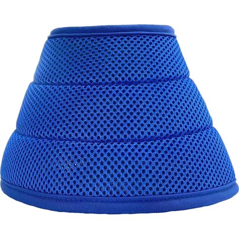 1 Cercle Elizabeth, collier conique souple pour chien post-opératoire, respirant en tissu mesh, ajustable, adapté petite/moyenne/grande taille (1/5)