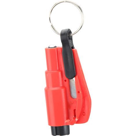 Marteau de secours multifonction pour voiture - Outil de bris de vitre et d'évacuation d'urgence (Bleu) (1/5)