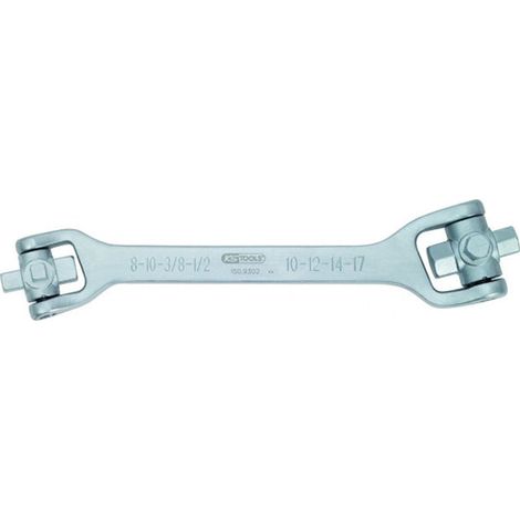 Llave de vaciado 8 en 1 - KS TOOLS - 150.9302