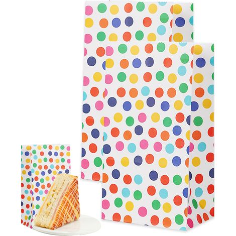 Sac à Bonbons - Sac à Faveurs de Fête Arc-en-ciel en Papier - Pour Anniversaire Enfant Mariage Baby Shower Pride - 36 Pièces (1/5)