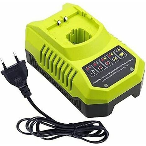Pour P117 P118 P118 Chargeur pour one 9.6 V-18V Lithium Ion NiMH Batterie P100 P102 P103 P104 P105 P107 P108 P109 18 Volt One + Batterie (1/3)
