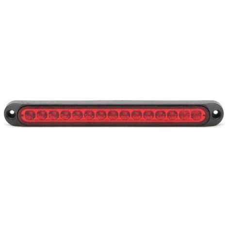 SNQ – Lampe de frein à LED rouge – Feu stop pour remorque et camion – Tension 10-30V – Dimensions 250x27,5x16mm – Installation facile (1/5)