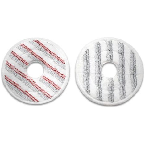 2 pièces adaptation Vileda microlida mop chiffon de rechange microfibre rotary stick type mop head accessoires (1/5)