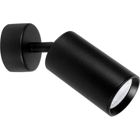 Merano Calgary Liseuse Sandy Noir Aluminium LED GU10 1x10W