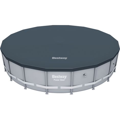 Top copertura piscina con telaio bestway 58039 dia cm 549 - Salone (1/5)