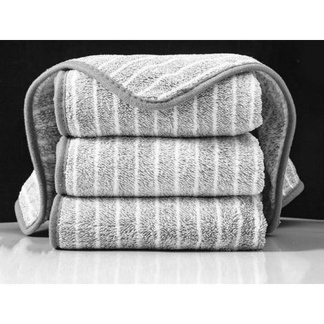 Juego de 8 paños de cocina: paños de cocina grandes y pequeños superabsorbentes, paños de cocina sin pelusa y fáciles limpiar, color gris claro (1/5)