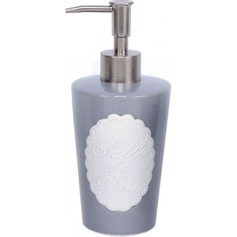 Distributeur à savon gris