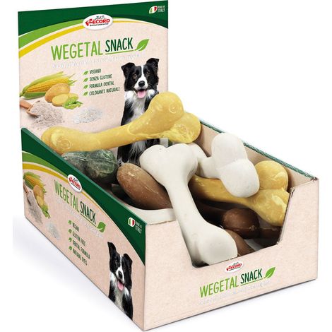 Moyen - 35 pièces: Wegetal Snack pour chiens avec repas végétal
