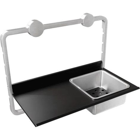 Fix Mi - Etagère support éponge Aluminium BUBBLE MAT INTER (1/4)
