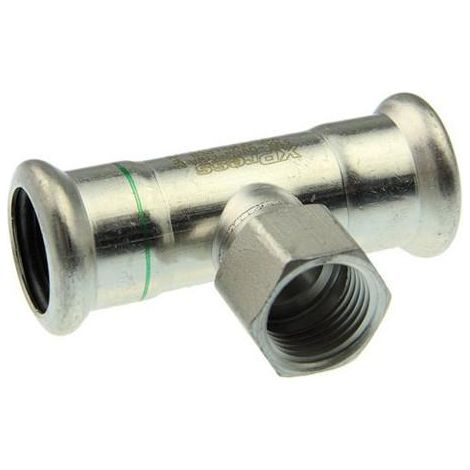 Logafix Edelstahl V4A T-Stück IG d42xRp3/4 (DN20)x28 I/I/I, M-Kontur - 7738326218 von Buderus