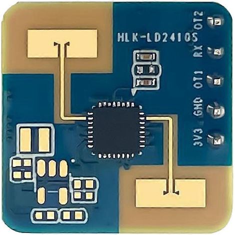Module de capteur radar de détection de mouvement LD2410S, capteur de présence humaine radar 24 GHz, pour maison connectée (1/5)