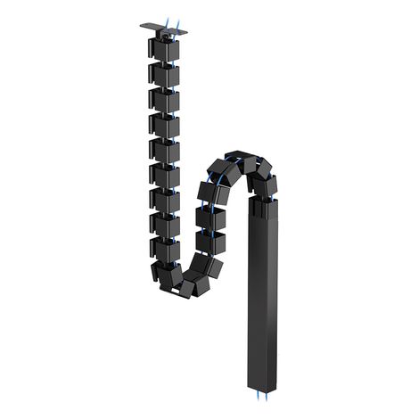 Organizador/administrador de cables de escritorio Neomounts ADS06-133BL, color negro. (1/5)