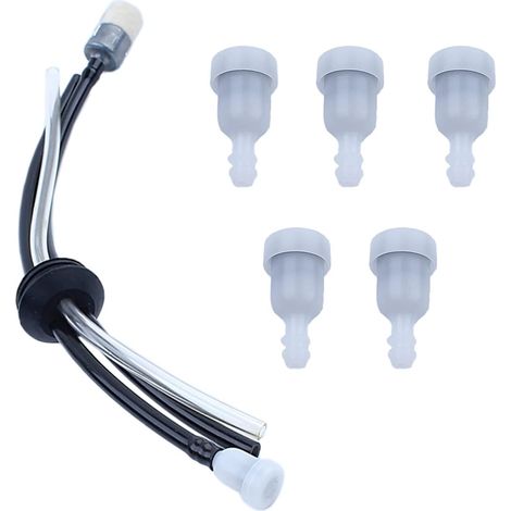 Joint de ligne de carburant à 3 trous pour évent de réservoir, Mantis Tiller, pour taille-haies Echo 90010390097, kit de joint de ligne de carburant à 3 trous, évent de réservoir (1/5)
