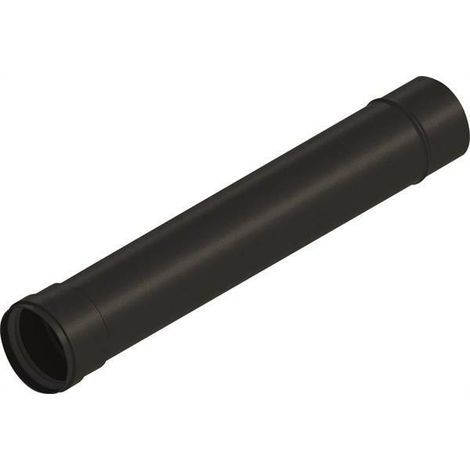 Tecnogas prolunga in alluminio colore nero m-f d.80mm 1mt 51642