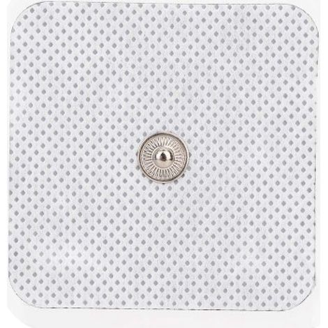 10Pcs électrodes, bouton 3.5mm, tissu non tissé, auto-adhésif, réutilisable, pour appareil TENS (1/5)