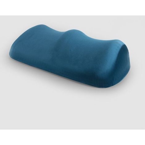 Ergonomic knee pillow for sleeping, small leg elevation pillow, memory foam support pillow for knees and legs 50  30  14.5 cm