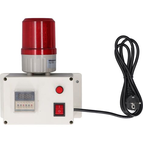 Alarme de synchronisation de Cycle 110db, avertissement, temps précis, rappel de travail, retard Intelligent (1/4)