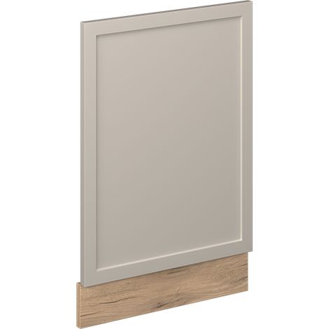 Panel frontal Fame-Line, GrisBeige, 45 cm sin encimera, Vicco