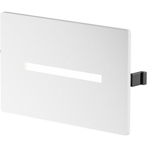 Segnapasso incasso gea led ges2140 led ip54 moderno 503 policarbonato alluminio (1/5)