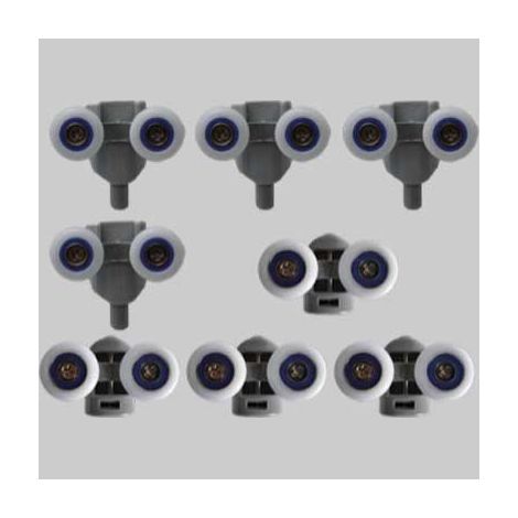 KIT SCORRIMENTO 4 + 4 PER FAST 2.0 E SIMPLY 2.0 Idroweb