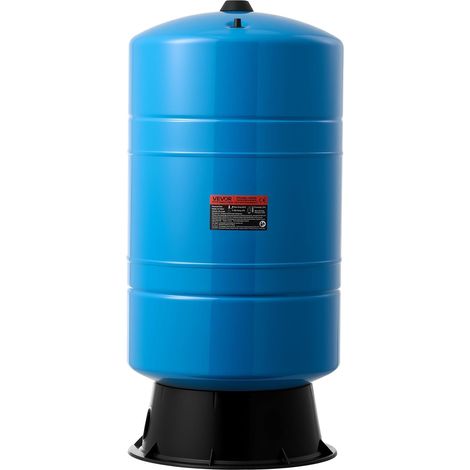 75.7L Preloaded Vertical Well Pressure Tank Heavy Duty Carbon Steel Water Storage Tank for Well Pumps, Home, School, Farm, Agricultural Irrigation Systems (1/5)