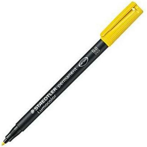 Marcatore permanente Staedtler Lumocolor 317 M Giallo 10 Pezzi (10 Unità)
