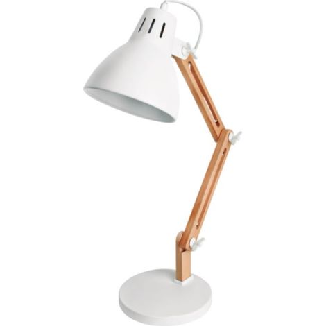 AGB 204200029 Hamu E27 weiße Tischlampe (1/2)