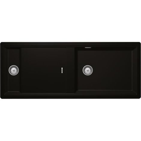 Schock Einbauspüle Cristadur Prepstation D-150 A Green Line Night NGT Exzenterbedienung (1/3)