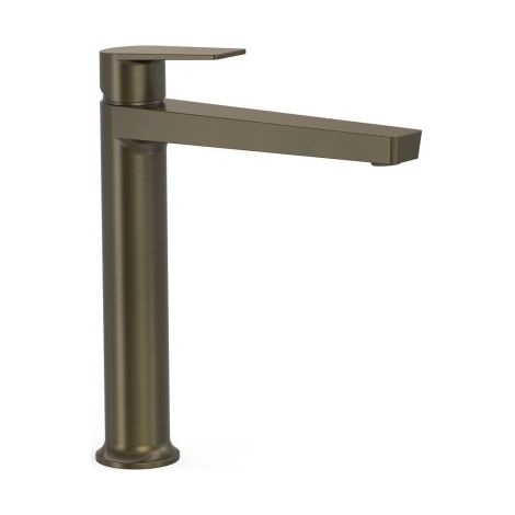 Mitigeur haut pour lavabo Project Noir bronze - TRES 22120401KMB