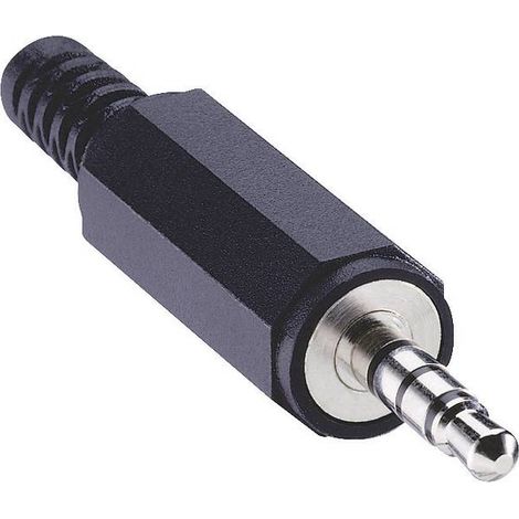Lumberg 1532 02 Jack 3.5 mm Spina dritta Poli: 4 Stereo Nero 1 pz.