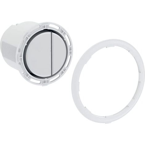 Geberit 243397JQ1 Type 01 Bouton-poussoir pour commande pneumatique à distance (1/2)