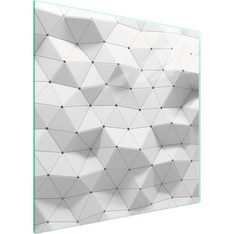 Glasschutzplatte für den Herd, Muster 50x52 (1/5)