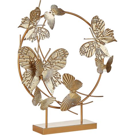 Figurine Butterfly BERYLLIUM Metal Gold